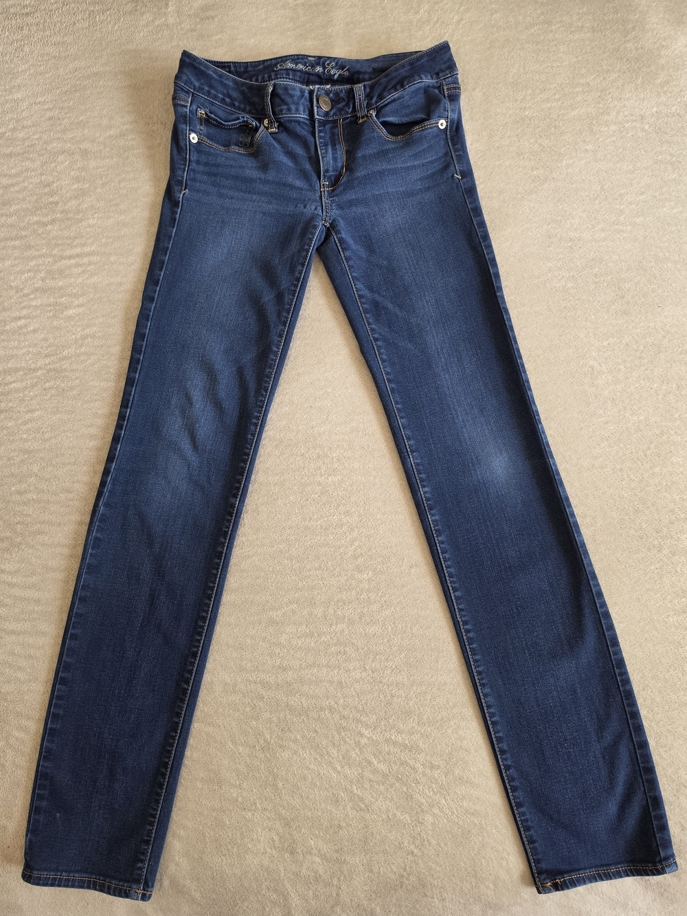 American Eagle Outfitters Dark Blue Skinny Jeans